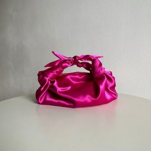 Knotted Satin Evening Bag A Symphony of Colors for Every Occasion