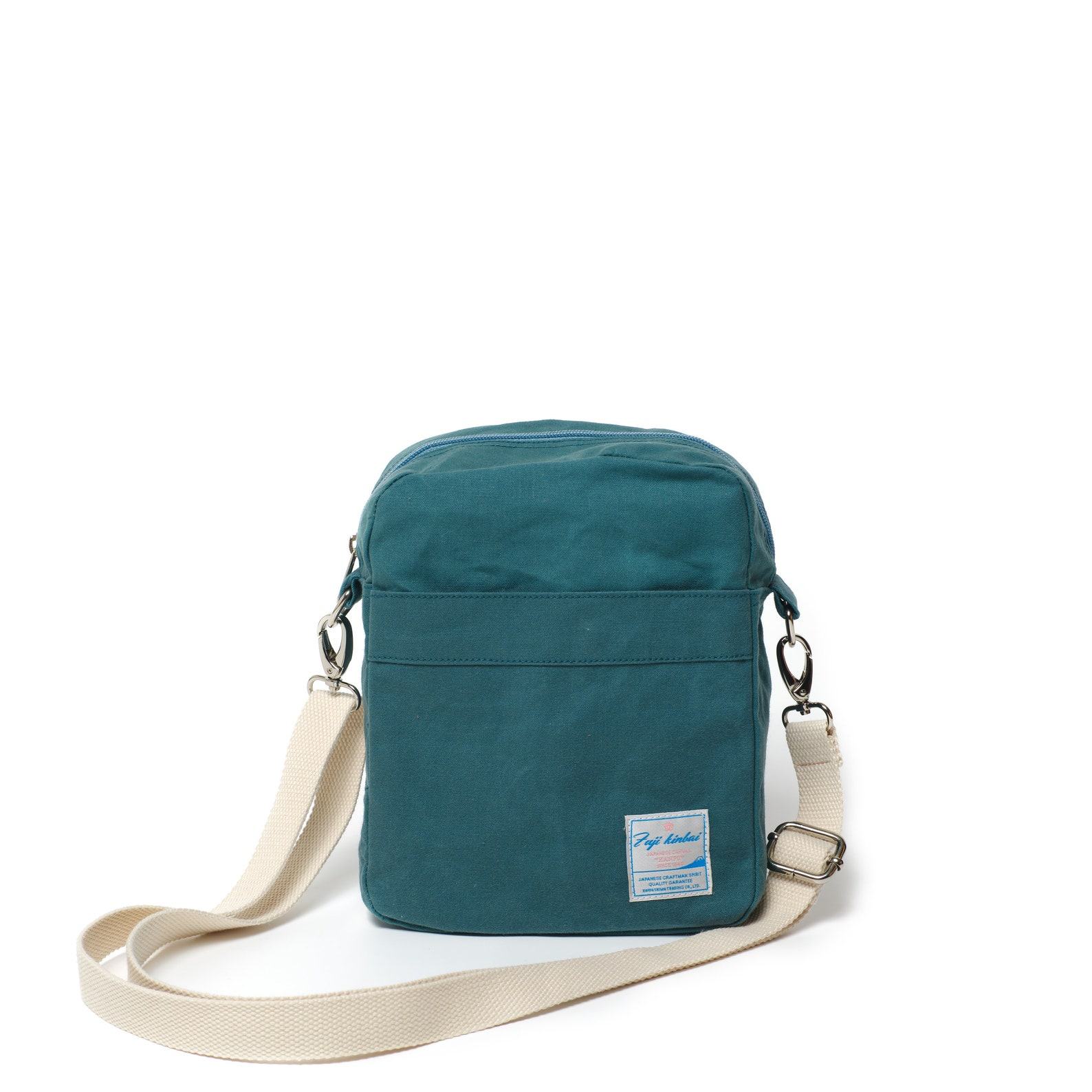 Koala 208 Teal Lightweight Waxed Canvas Crossbody Bag for Men, Interesting  Personalized Item