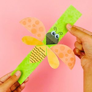 Ladybug Craft Printable Paper Ladybug for Kids’ Art and Preschool Activities