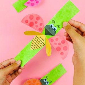 Ladybug Craft Printable Paper Ladybug for Kids’ Art and Preschool Activities