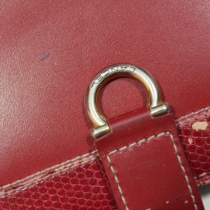 Lancel 90s Distressed Leather Wallet Embrace Vintage Chic with Timeless Style