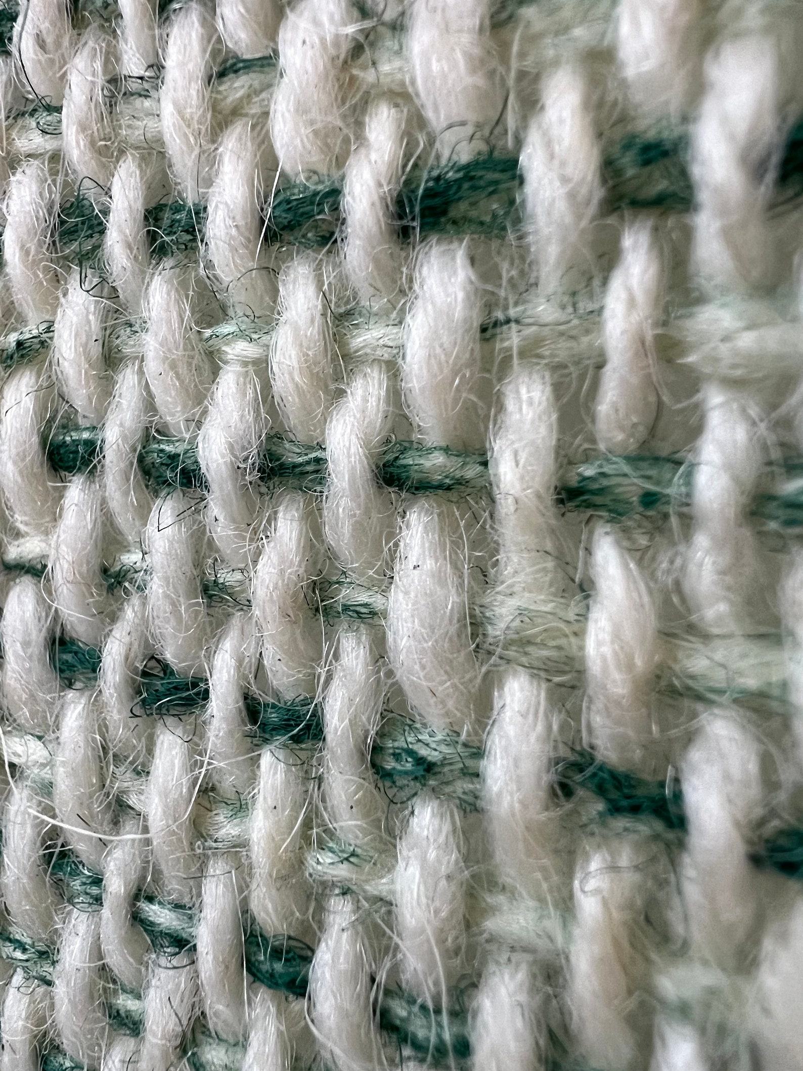 Large Boho Wool Wall Hanging – Dip Dyed Yarn Tapestry – Fiber Art Decor