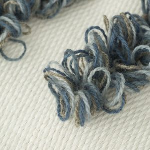 Large Colorful Macrame Wall Hanging – Woven Fiber Art Headboard – Boho Dyed Textile Decor