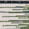 Large Dip Dye Macrame Wall Hanging – Mid Century Modern Wool Tapestry Art