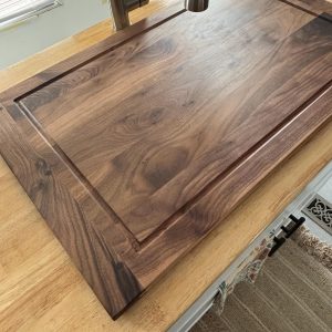 Large Walnut Sink Cover Cutting Board – Black Walnut,