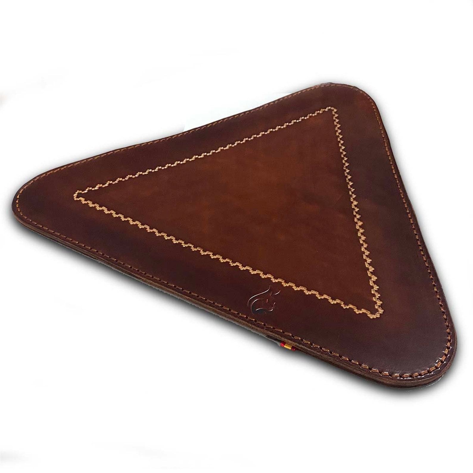 LEGS NOT INCLUDED! Premium Leather Camp Stool for Bushcraft Adventures