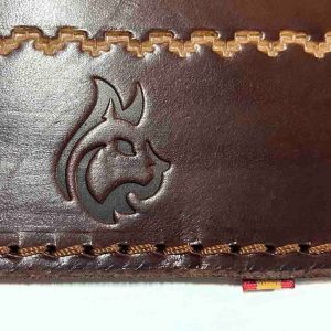 LEGS NOT INCLUDED! Premium Leather Camp Stool for Bushcraft Adventures