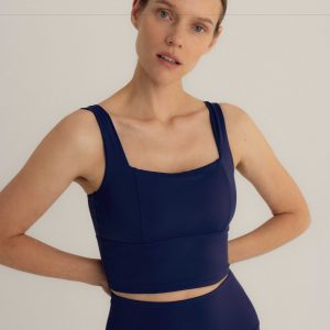 Light Blue Yoga Bra Sustainable, Supportive, and Stylish for Your Active Lifestyle