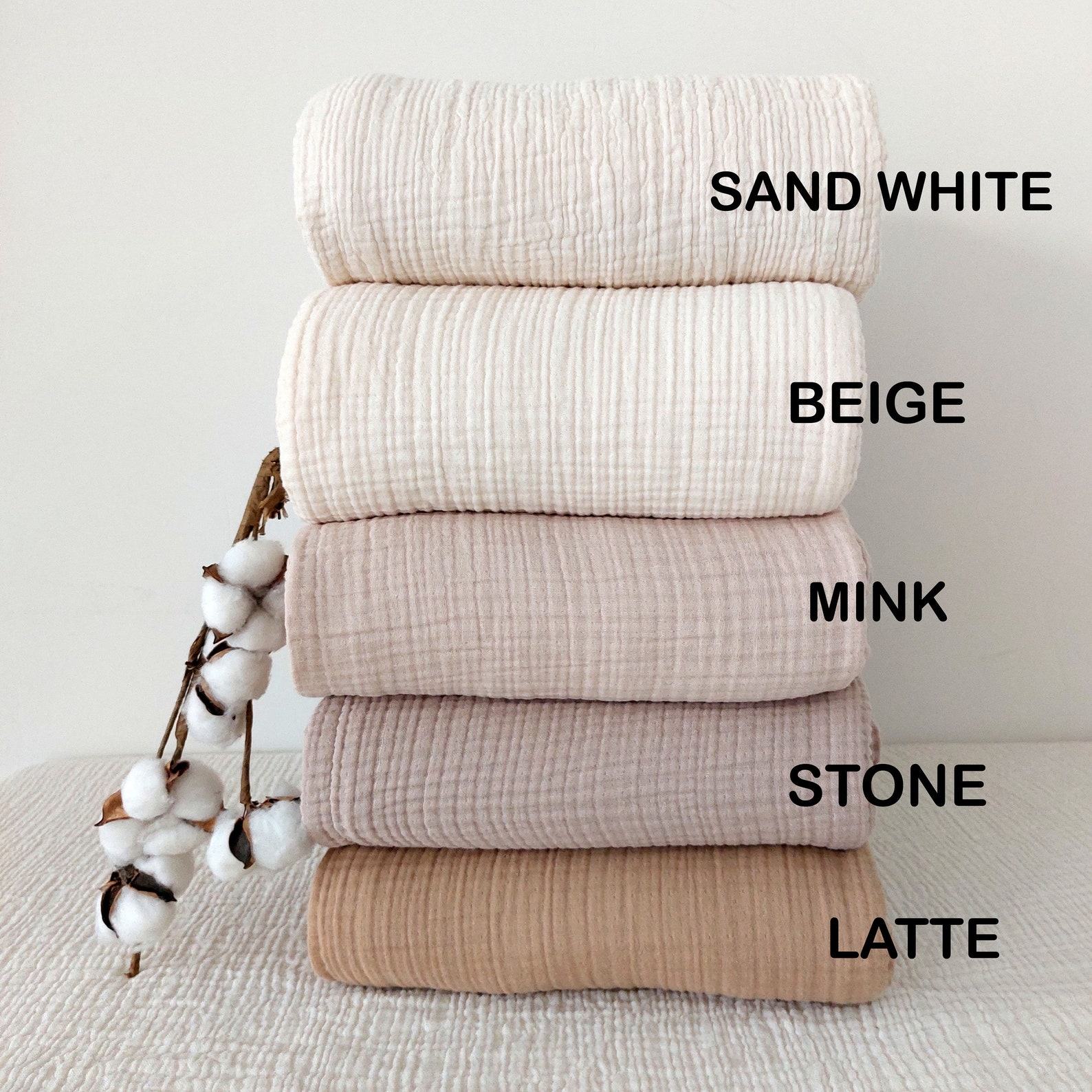 Lilac Dream Pure Cotton Gauze Throw for Cozy Comfort