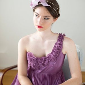 Lilac Fascinator A Touch of Elegance for Wedding Guests