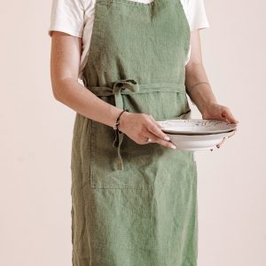 Linen Apron for Women A Versatile and Stylish Kitchen Essential