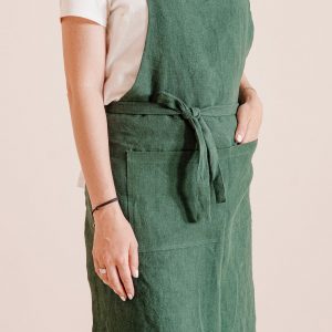 Linen Apron for Women A Versatile and Stylish Kitchen Essential