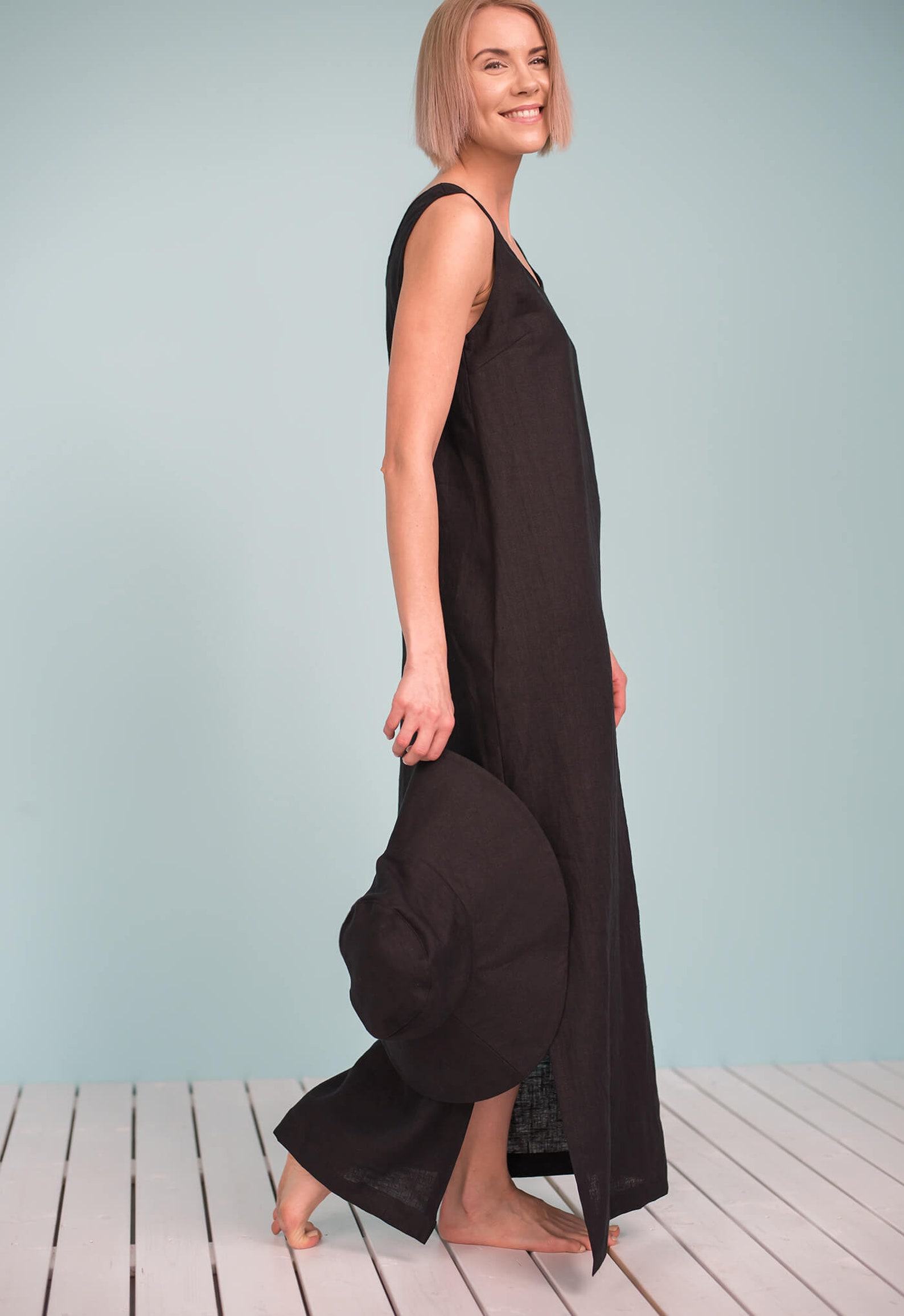 Linen Summer Hat Your Perfect Beach Companion in a Rainbow of Colors - Image 5