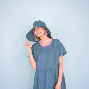 Linen Summer Hat Your Perfect Beach Companion in a Rainbow of Colors