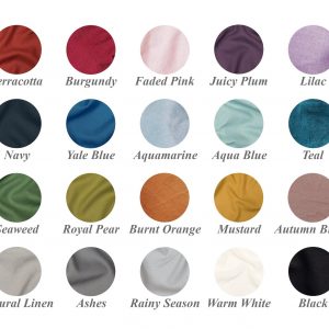 Linen Weighted Blanket Embrace Tranquility, Enhance Sleep, and Soothe Anxiety