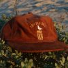 Locals Only Premium 5-Panel Brown Corduroy Hat for the True City Dwellers