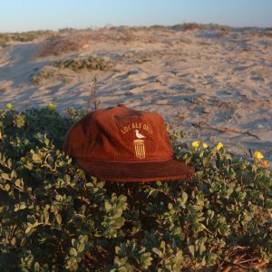 Locals Only Premium 5-Panel Brown Corduroy Hat for the True City Dwellers