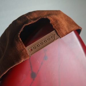 Locals Only Premium 5-Panel Brown Corduroy Hat for the True City Dwellers