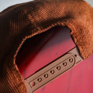 Locals Only Premium 5-Panel Brown Corduroy Hat for the True City Dwellers