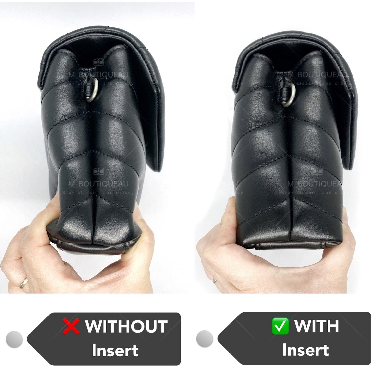 Loulou Toy Shoulder Bag Base Shaper Insert Saver Protect and Enhance Your Designer Handbag