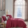 Luxurious Burgundy Cotton Gauze Throw Comfort and Style for All Seasons