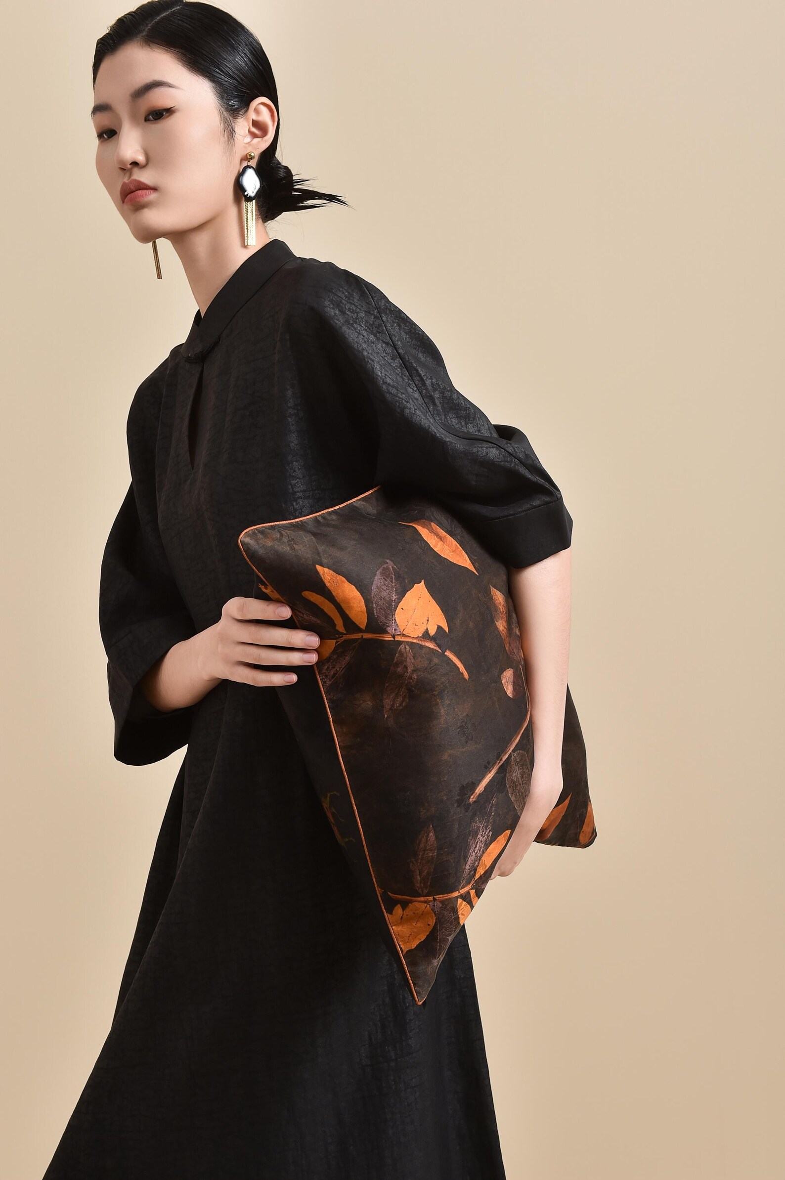 Luxurious Customizable 95% Mulberry Silk Pillow Covers Naturally Dyed, Made to Order - Image 5