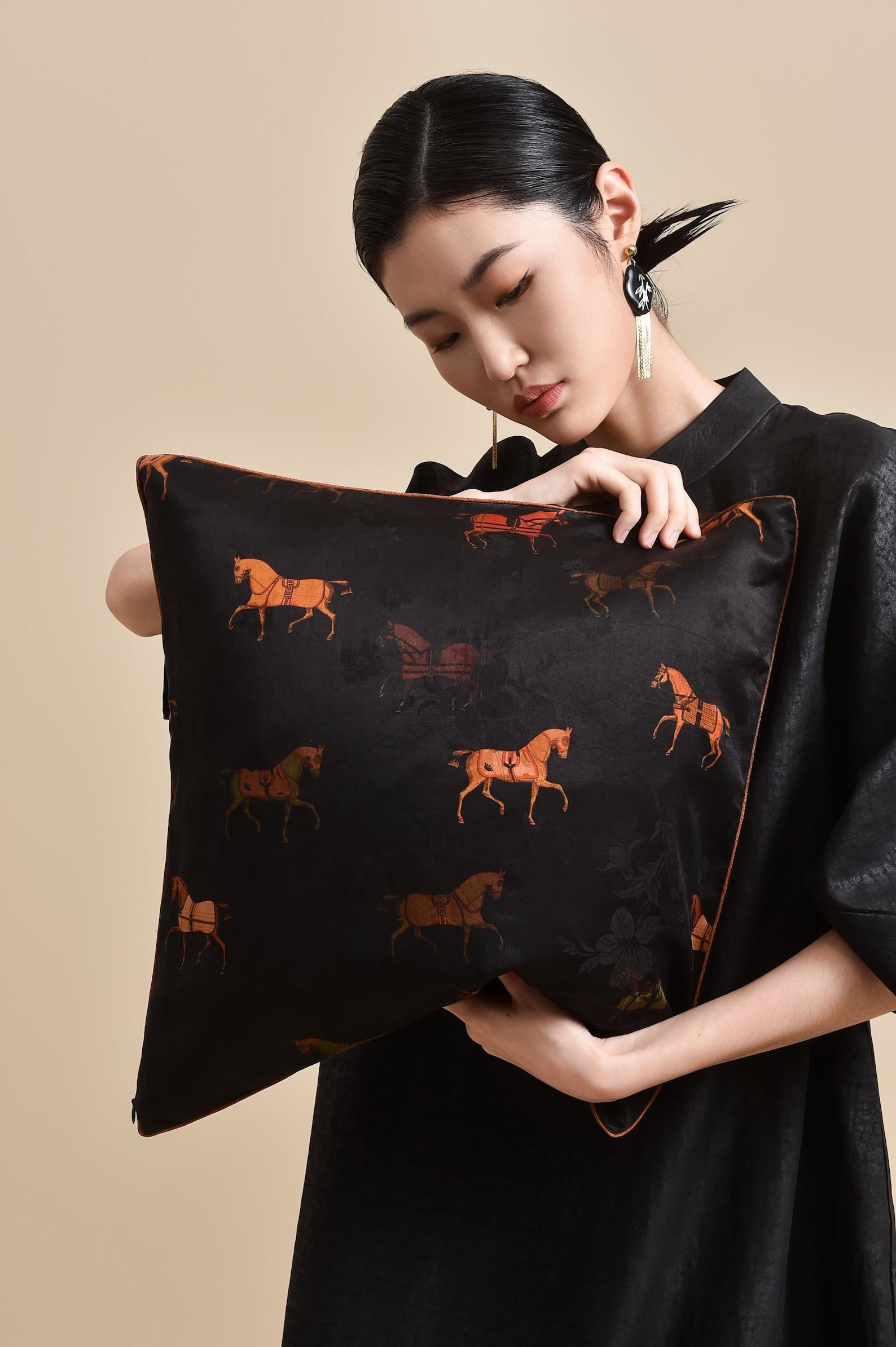 Luxurious Customizable 95% Mulberry Silk Pillow Covers Naturally Dyed, Made to Order - Image 6