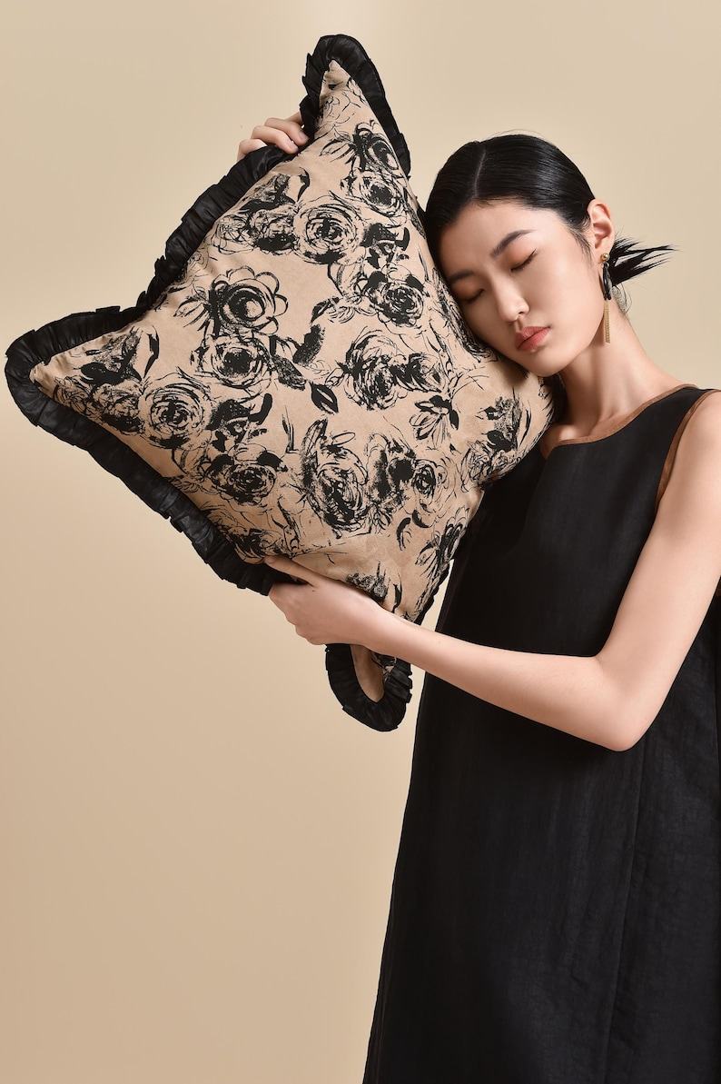 Luxurious Customizable 95% Mulberry Silk Pillow Covers Naturally Dyed, Made to Order