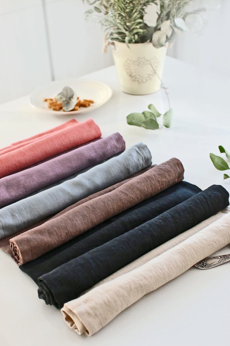 Luxurious Double-Layer Linen Placemats Elevate Your Dining Experience