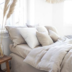 Luxurious Eco-Linen Duvet Cover Customize Your Comfort, King to Queen