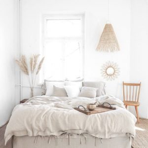 Luxurious Eco-Linen Duvet Cover Customize Your Comfort, King to Queen