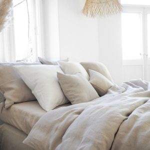 Luxurious Eco-Linen Duvet Cover Customize Your Comfort, King to Queen