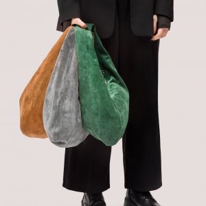 Luxurious Green Suede Hobo Bag A Timeless Accessory for the Modern Woman