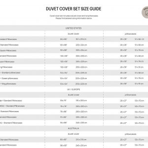 Luxurious Latte Linen Bedding Set King/Queen Duvet Cover with Pillowcases