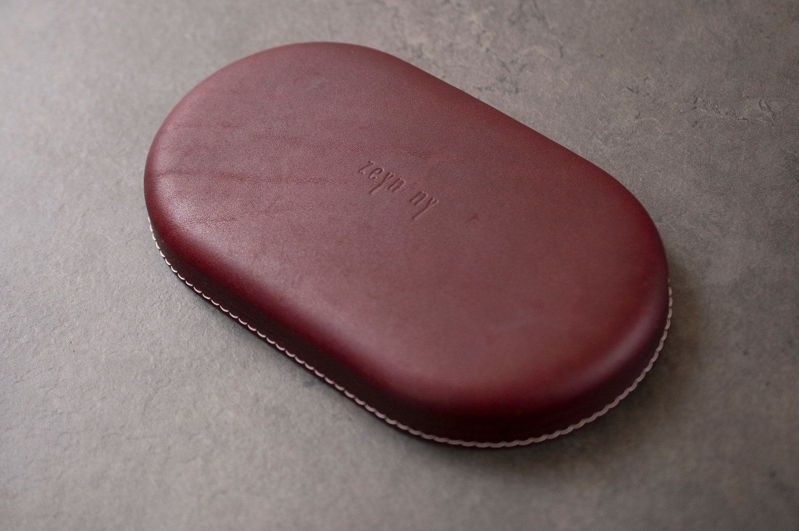 Luxurious Leather Catchall A Vibrant Organizer for Modern Living - Image 3