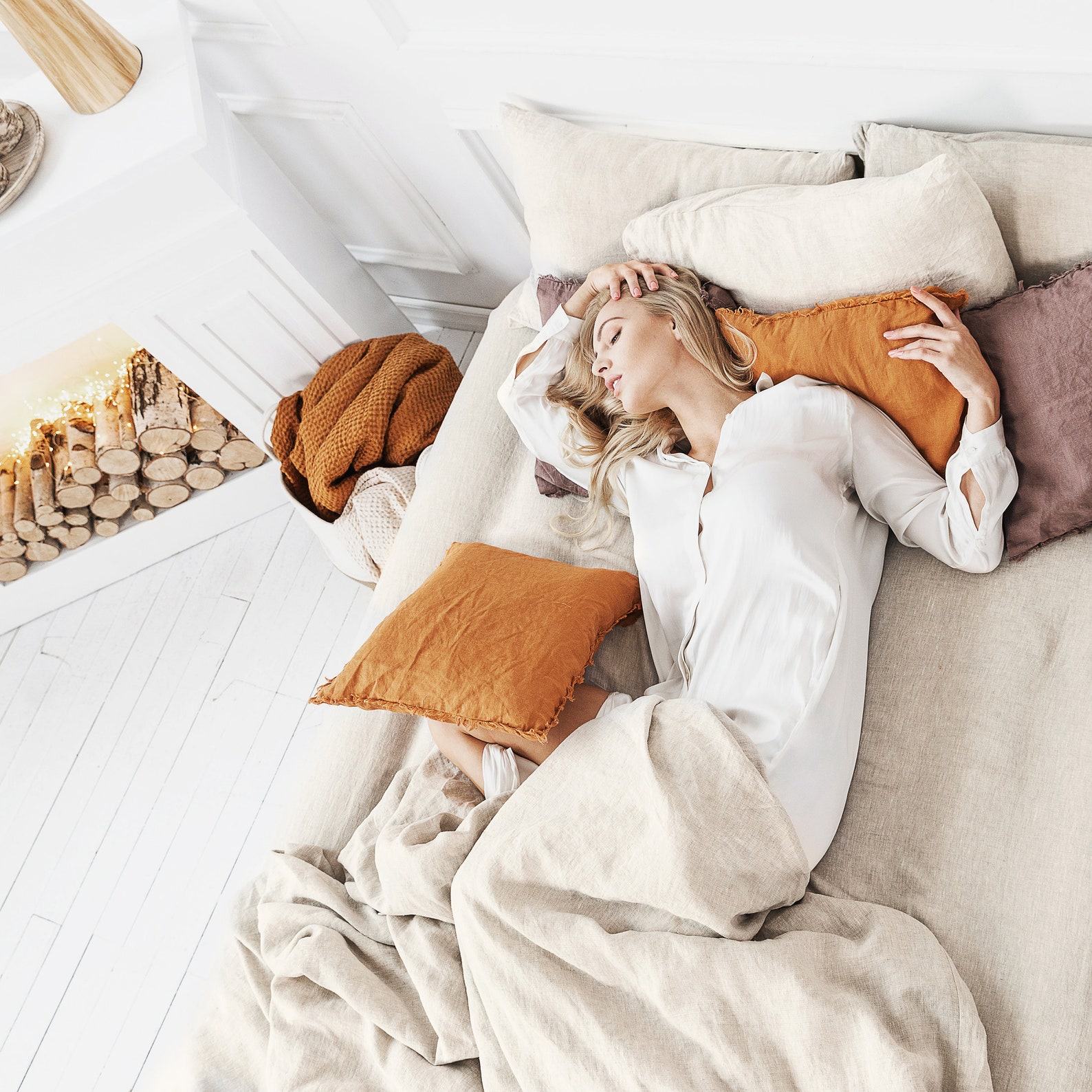 Luxurious Linen Duvet Cover Elevate Your Sleep with Natural Comfort