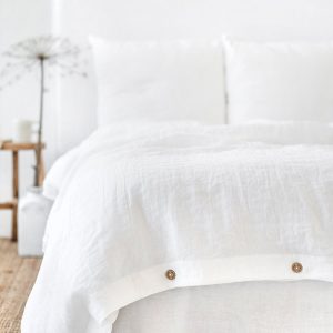 Luxurious Linen Duvet Cover Elevate Your Sleep with Natural Comfort