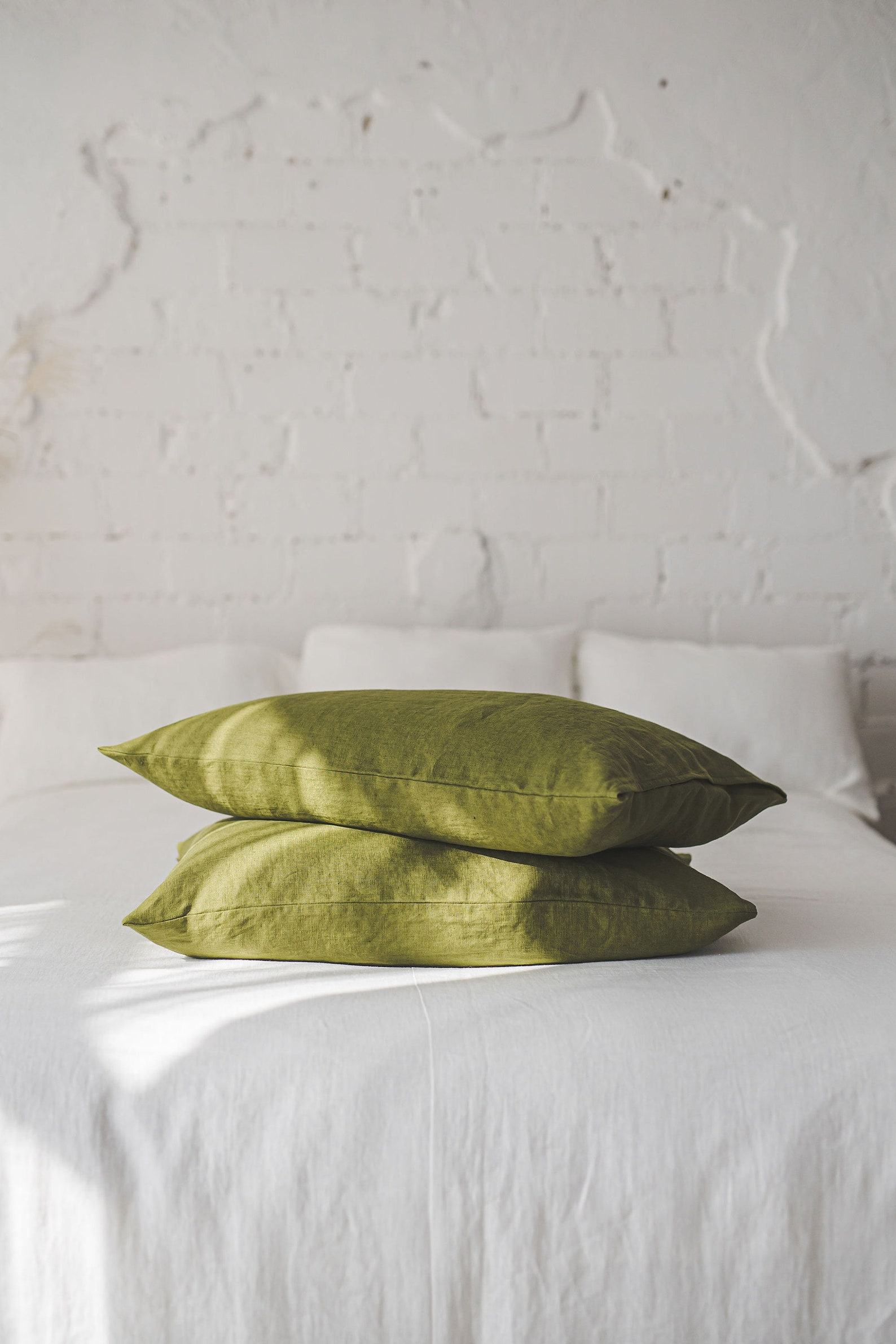 Luxurious Linen Pillowcase Customize Your Comfort with Softness and Style - Image 5
