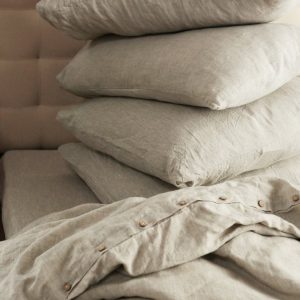 Luxurious Linen Pillowcases Natural Comfort for a Restful Night’s Sleep