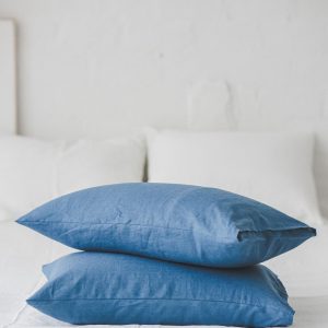 Luxurious Mimosa Yellow Linen Pillowcase Customize Your Comfort with Natural Elegance