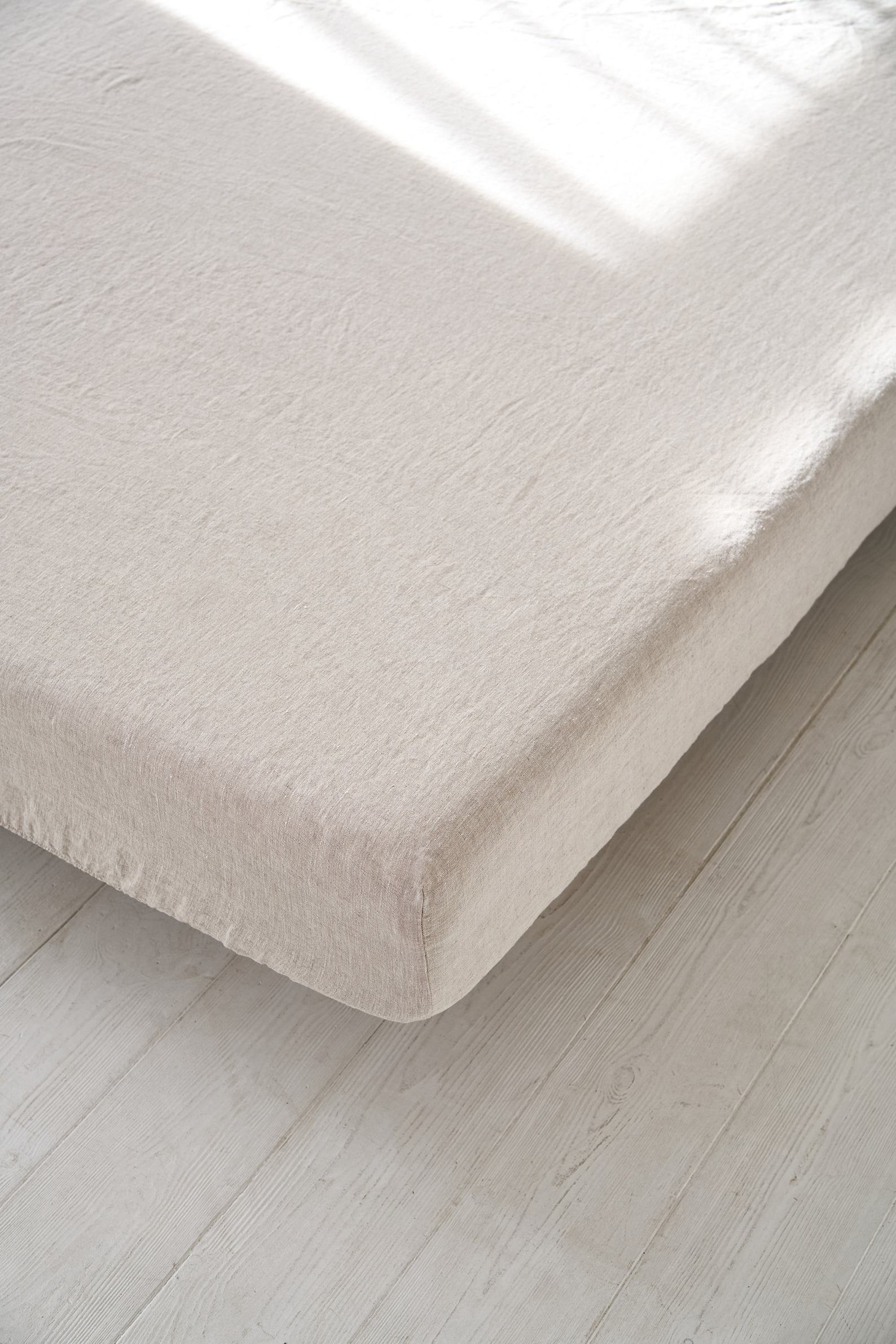 Luxurious Stone Washed Linen Fitted Bed Sheet A Mother’s Day Item of Comfort and Style - Image 6