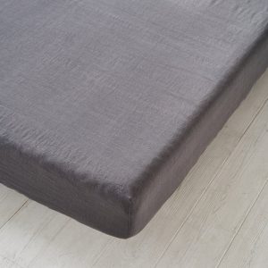 Luxurious Stone Washed Linen Fitted Bed Sheet A Mother’s Day Item of Comfort and Style