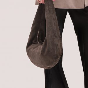 Luxurious Suede Hobo Bag The Epitome of Style and Functionality