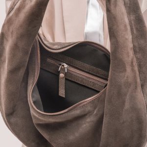 Luxurious Suede Hobo Bag The Epitome of Style and Functionality