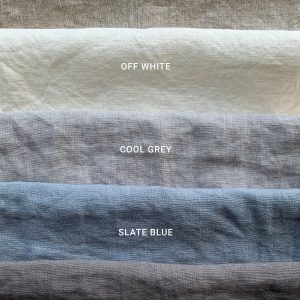 Luxurious Washed Linen Duvet Cover Pure European Linen, Button Closure, Multiple Sizes and Colors