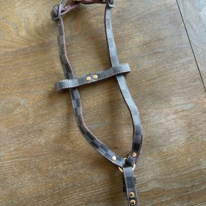 Luxury Checkered Harness and Leash Elevate Your Dog’s Style and Safety