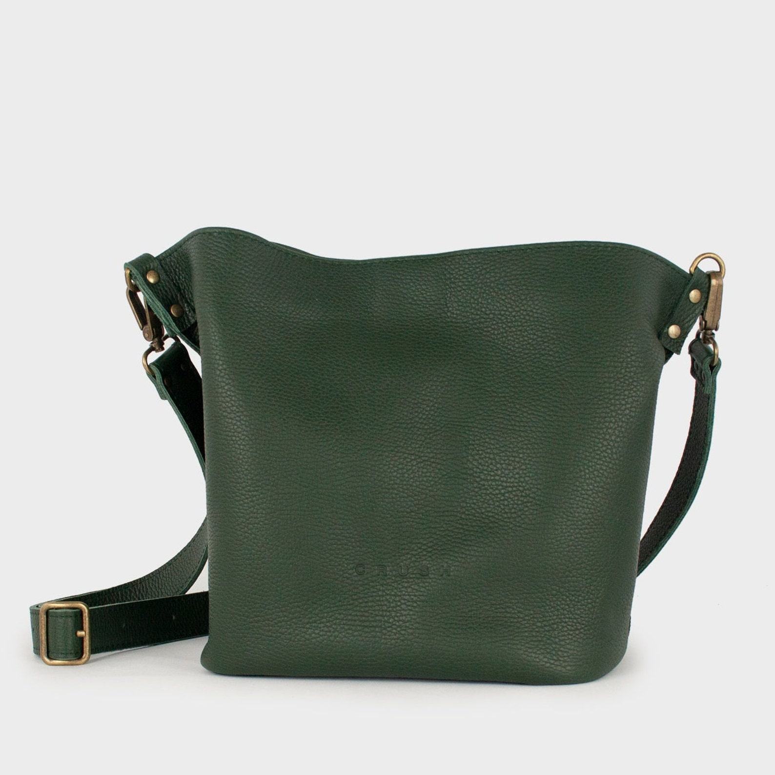 Mae Handmade Leather Shoulder Bag | Crossbody Purse | 10 Colors