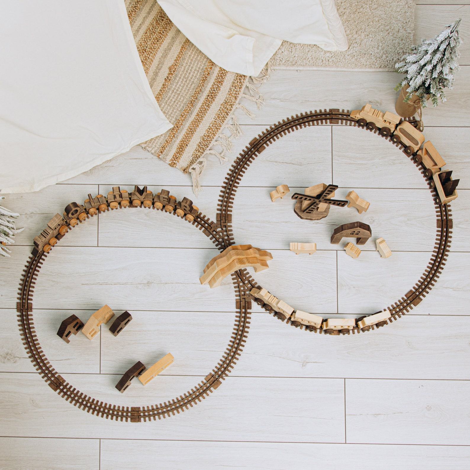 Magnetic Train Set for Kids – Bestselling Engine & Name Train Cars!