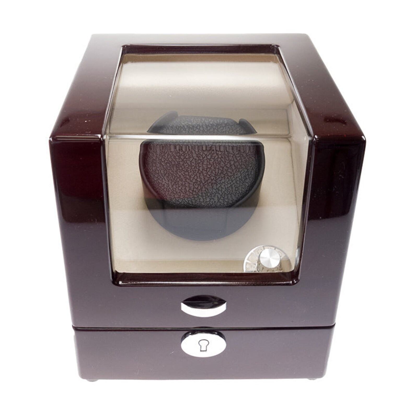 Mahogany Masterpiece Waratah Watch Winder Box for Timeless Elegance