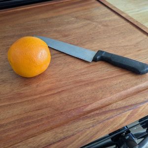 Mahogany Stove Top Cover – Solid Wood Noodle Board, Cutting & Serving Tray